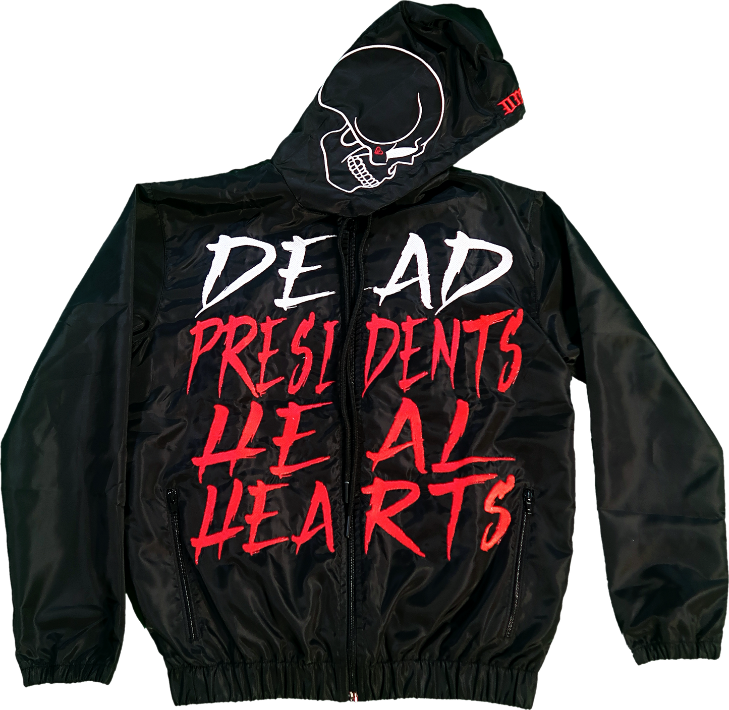 BLACK D.P WINDBREAKER JACKET