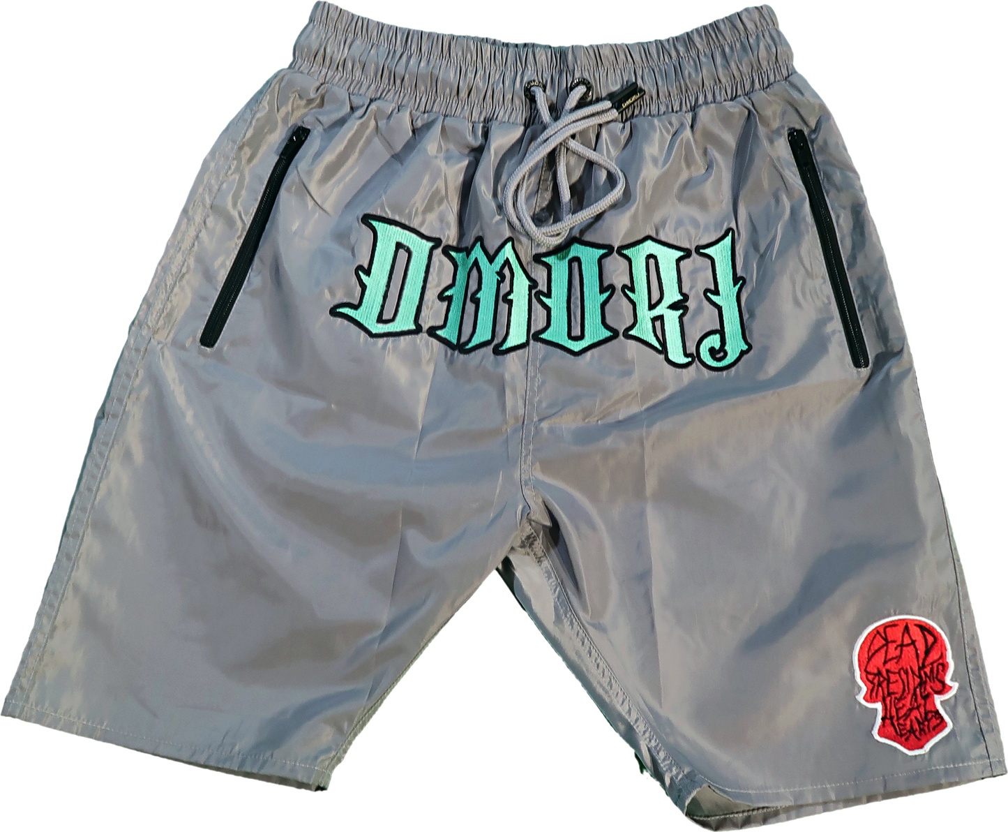 GREY D.P WINDBREAKER SHORTS